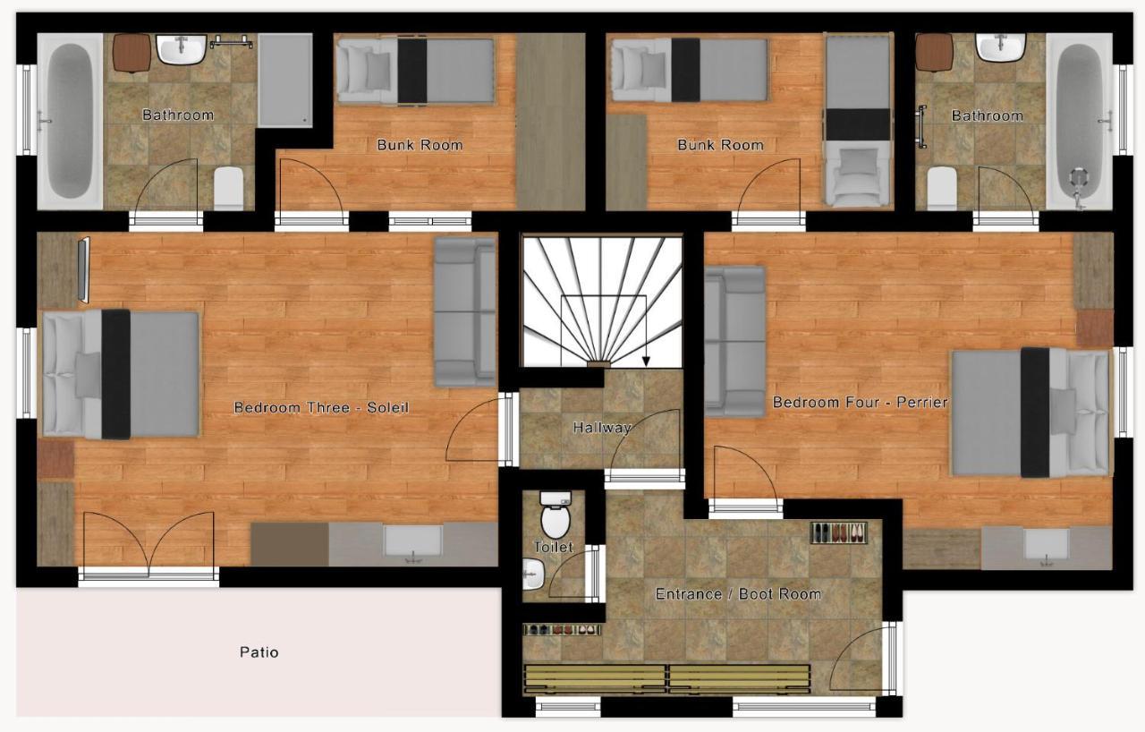 Chalet Aventure B&B Les Gets Exterior foto