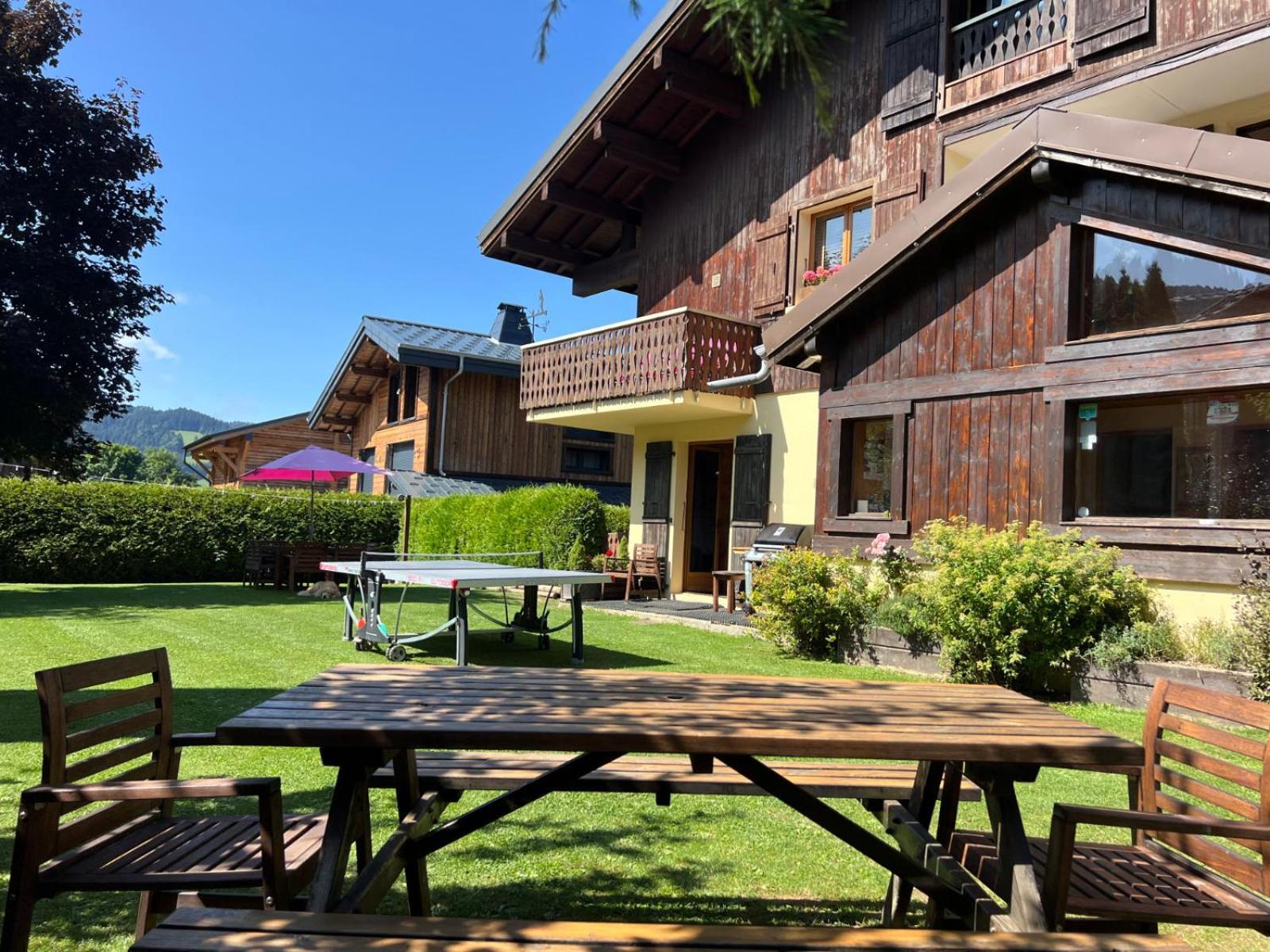 Chalet Aventure B&B Les Gets Exterior foto